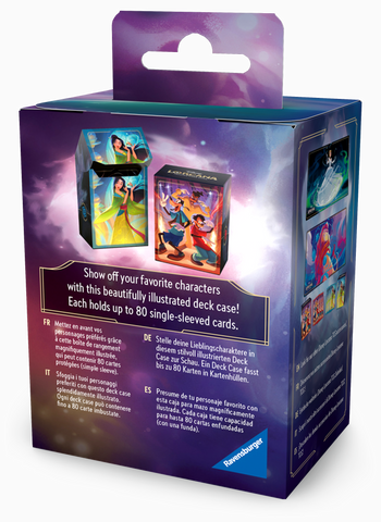 Disney Lorcana TCG Deck Boxes Fabled
