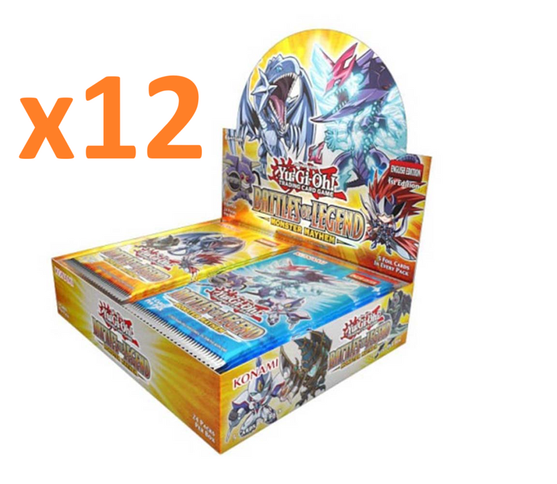 **PRE-ORDER** YGO Booster Case - Battles of Legend: Monster Mayhem (1st Edition)