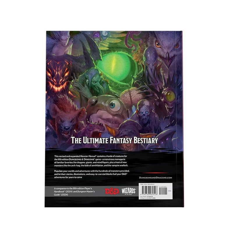 D&D Book - 2024 Monster Manual