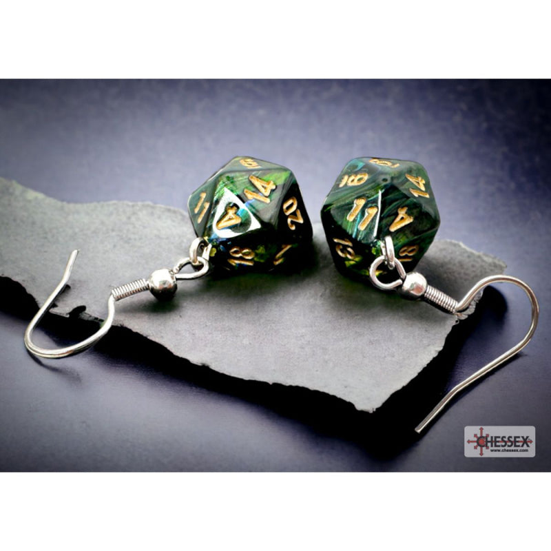 Chessex Dice Hook Earings