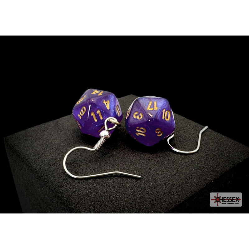 Chessex Dice Hook Earings