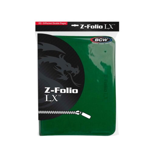 BCW Zipper Folio 9-Pocket LX
