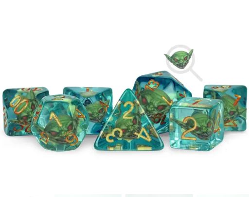 Pathfinder Goblin Inclusion 16mm Dice Set