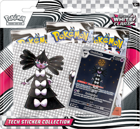 PKM Tech Sticker Blister - White Flare