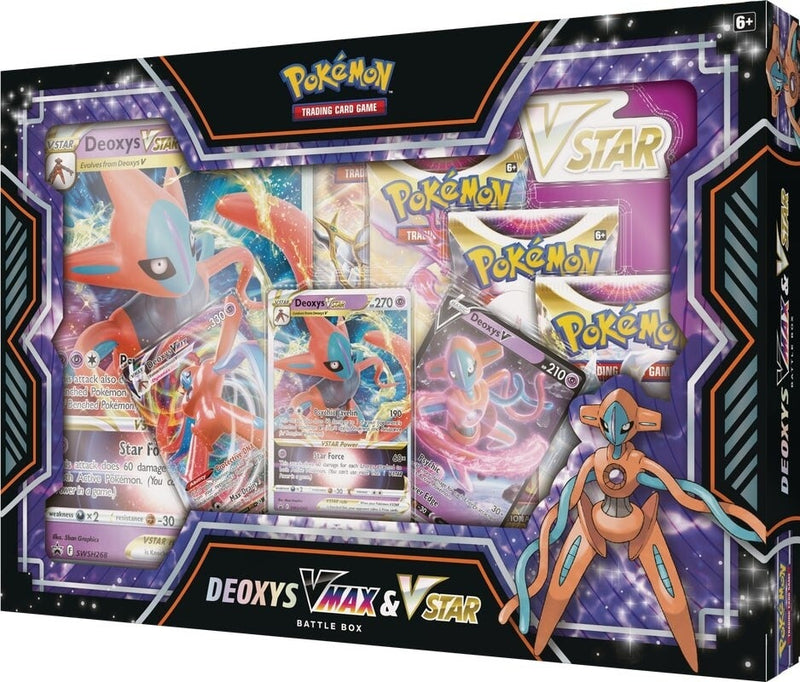 PKM Vmax & Vstar Battle Box (Deoxys/Zeraora)