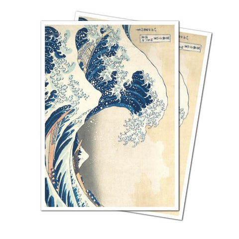 The Great Wave off Kanagawa 105ct Apex Deck Protector sleeves