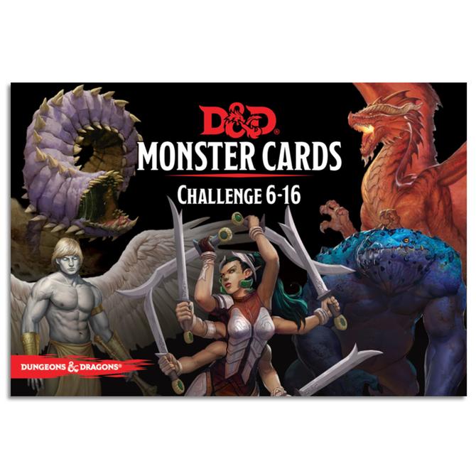 D&D Spellbook Cards Monster Challenge Deck 6-16