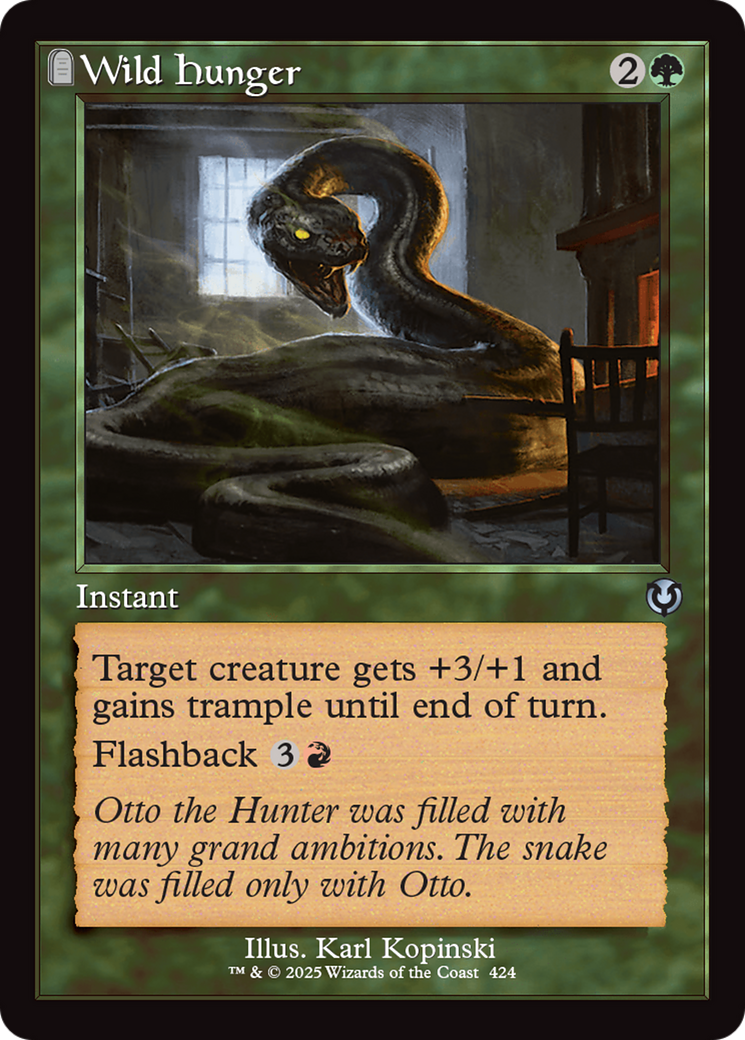 Wild Hunger (Retro Frame) [Innistrad Remastered]