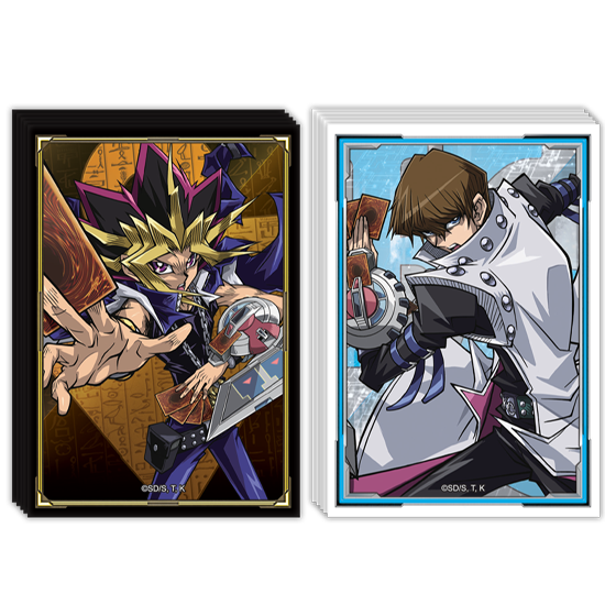 Konami Sleeves - Yugi & Kaiba Quarter Century (100)