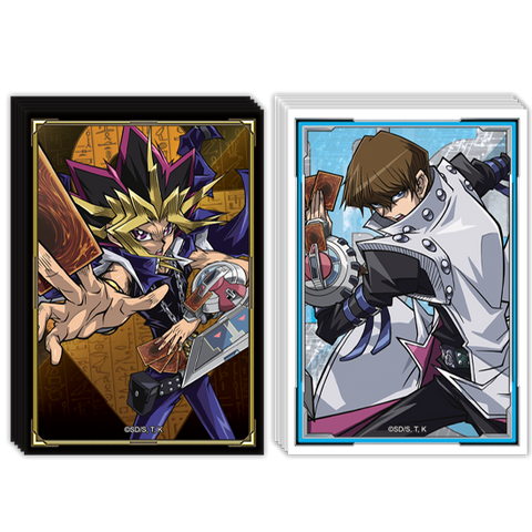 Konami Sleeves - Yugi & Kaiba Quarter Century (100)