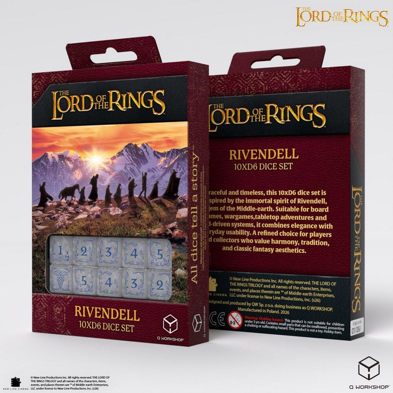 Lord of the Rings 10x6 Dice Set