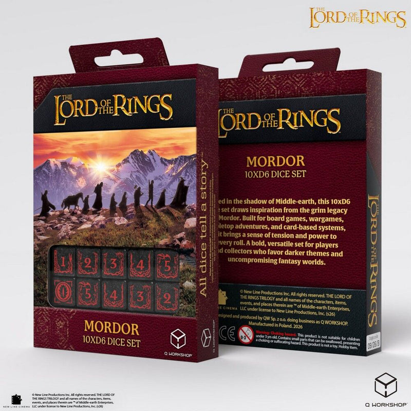 Lord of the Rings 10x6 Dice Set