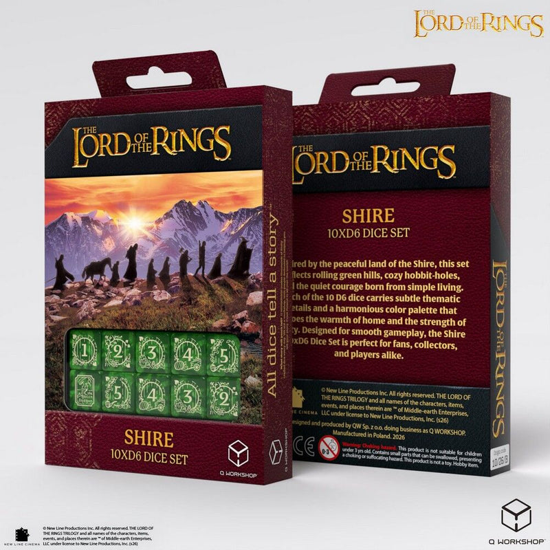 Lord of the Rings 10x6 Dice Set