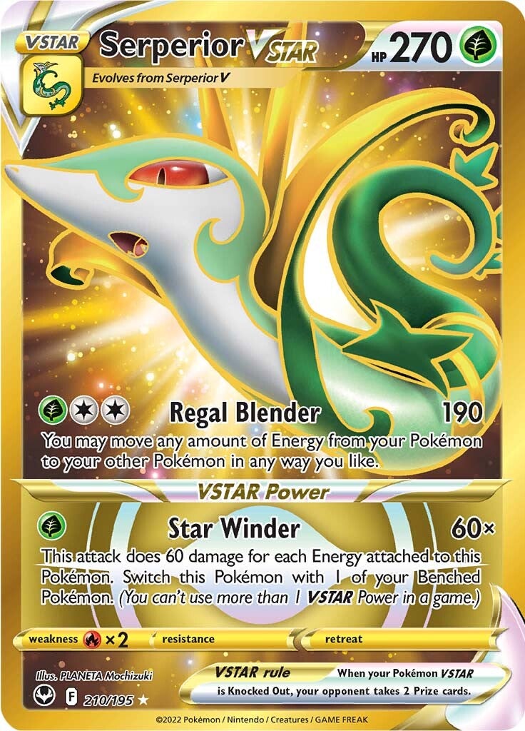 Serperior VSTAR (210/195) [Sword & Shield: Silver Tempest]