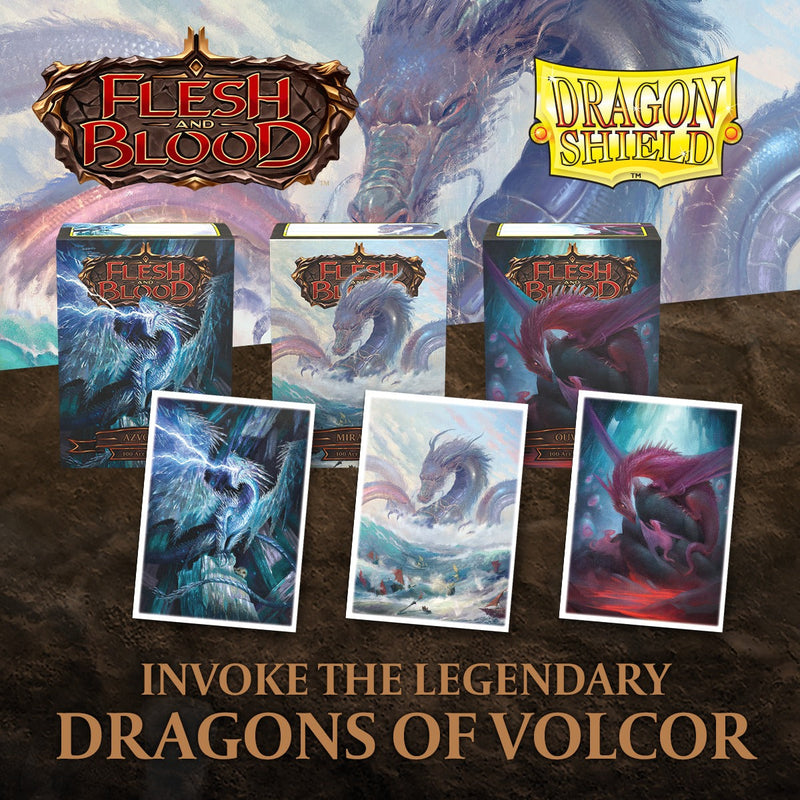 Dragon Shield Flesh and Blood Art Sleeves (standard size)