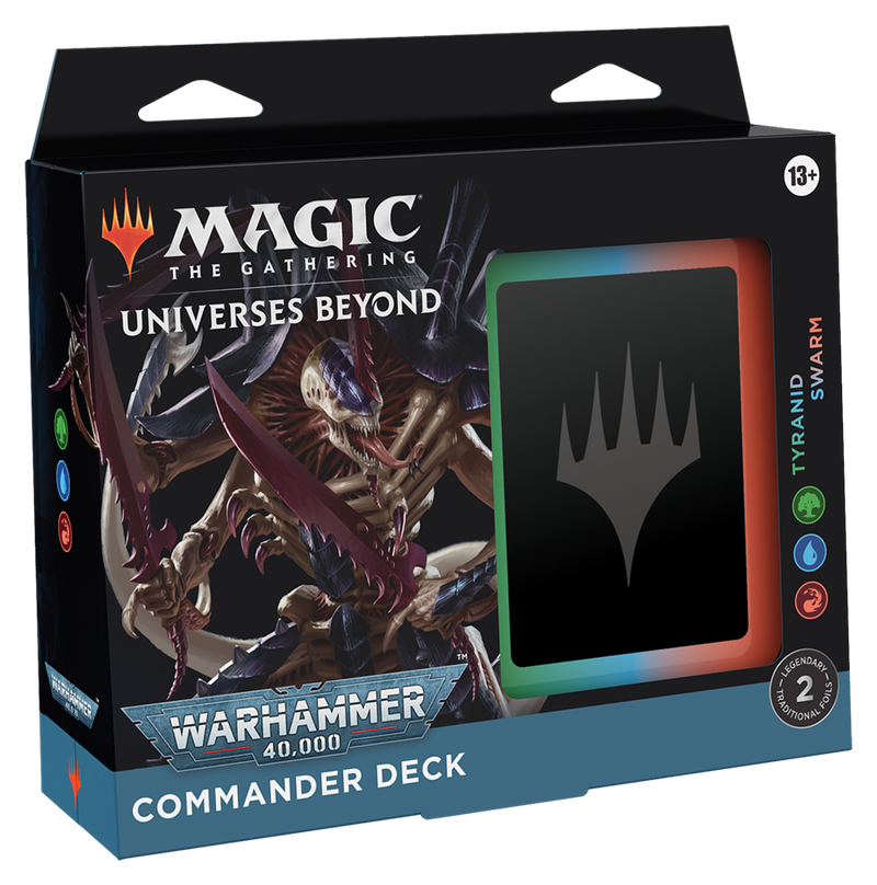 mtg warhammer 40k commander decks release date MTG Commander Decks