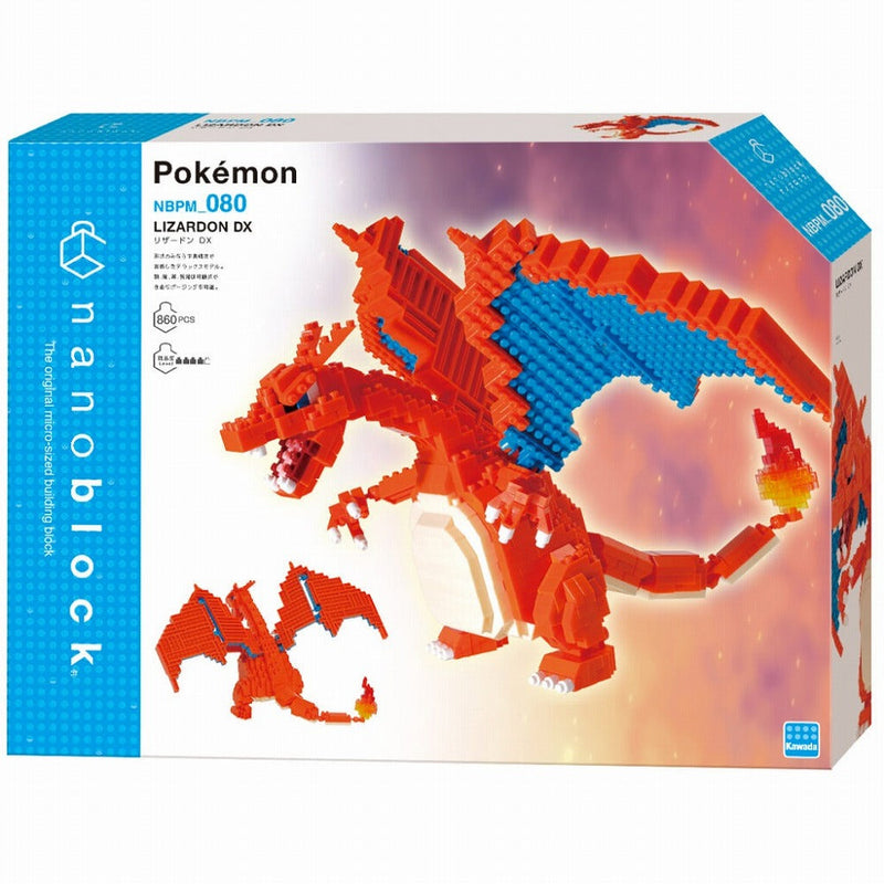Nanoblock Large Pokemon  - DX Charizard