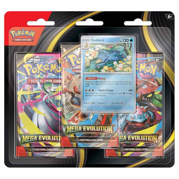 **PRE-ORDER** PKM Mega Evolution - 3 Pack Blister