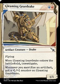 Gleaming Geardrake (Showcase) [Murders at Karlov Manor]