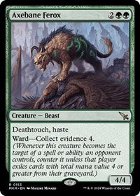 Axebane Ferox [Murders at Karlov Manor]