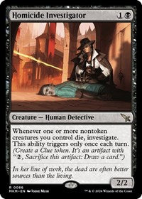Homicide Investigator [Murders at Karlov Manor]