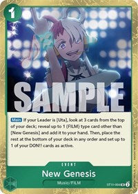 New Genesis [Starter Deck 11: Uta]