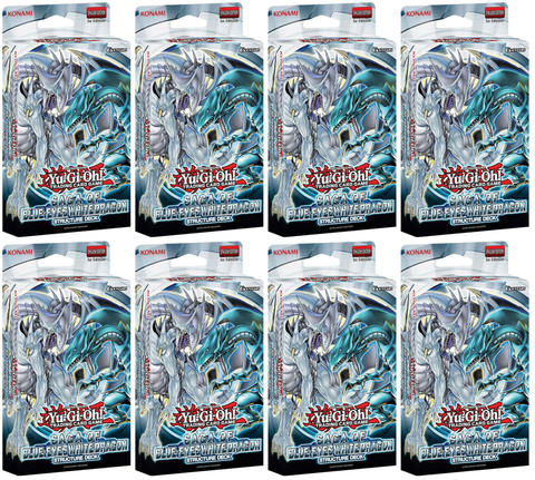 YGO Structure Deck Display - Saga of Blue-Eyes White Dragon