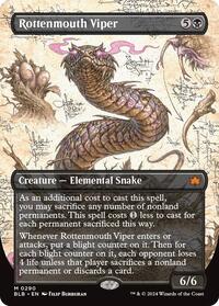 Rottenmouth Viper (Borderless) [Bloomburrow]