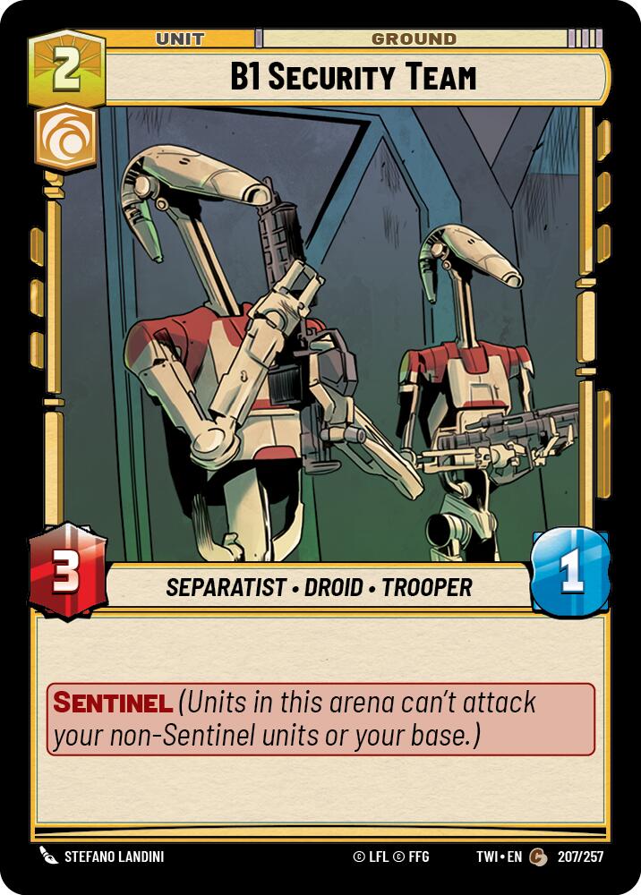 B1 Security Team (207/257) (207/257) [Twilight of the Republic]