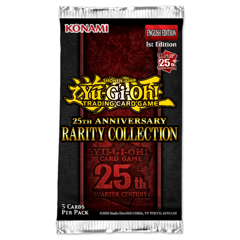 YGO Booster Pack - 25th Anniversary Rarity Collection (1st Edition)