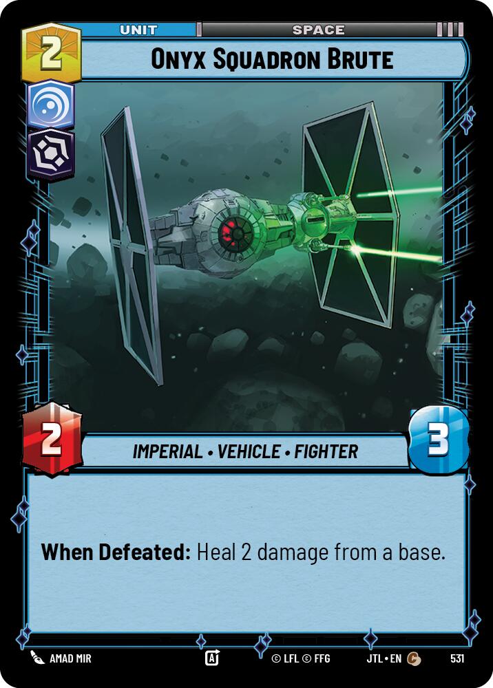 Onyx Squadron Brute (Foil) (531) [Jump to Lightspeed]