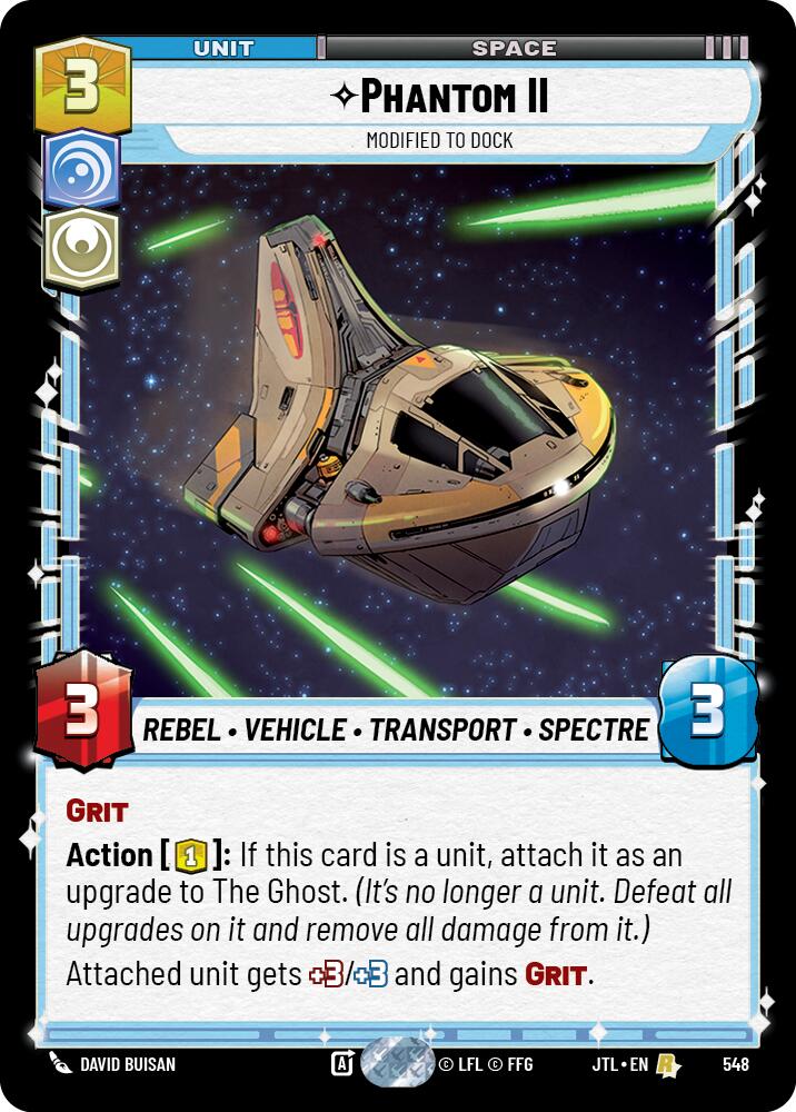 Phantom II - Modified to Dock (Foil) (548) [Jump to Lightspeed]