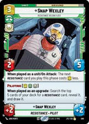 Snap Wexley - Resistance Recon Flier (Foil) [Jump to Lightspeed]
