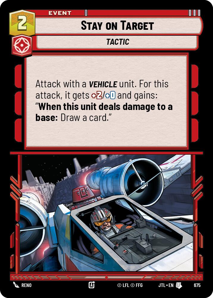 Stay on Target (Foil) (675) [Jump to Lightspeed]