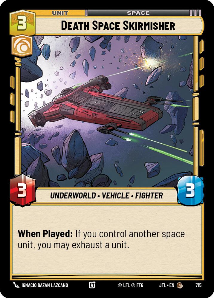 Death Space Skirmisher (Foil) (715) [Jump to Lightspeed]