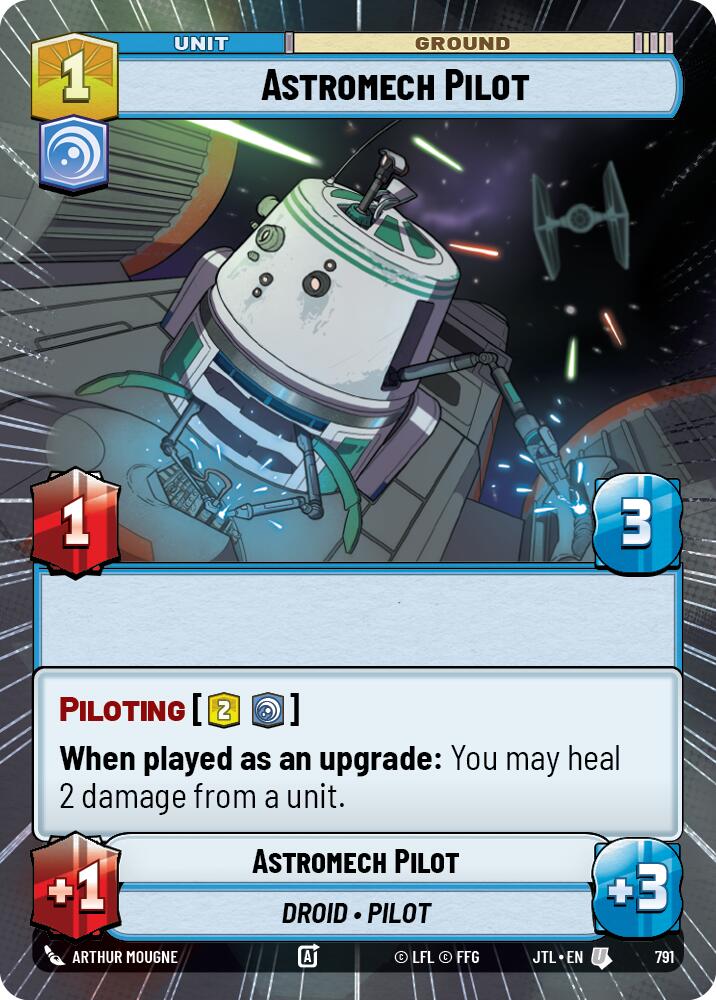 Astromech Pilot (Hyperspace Foil) (791) [Jump to Lightspeed]