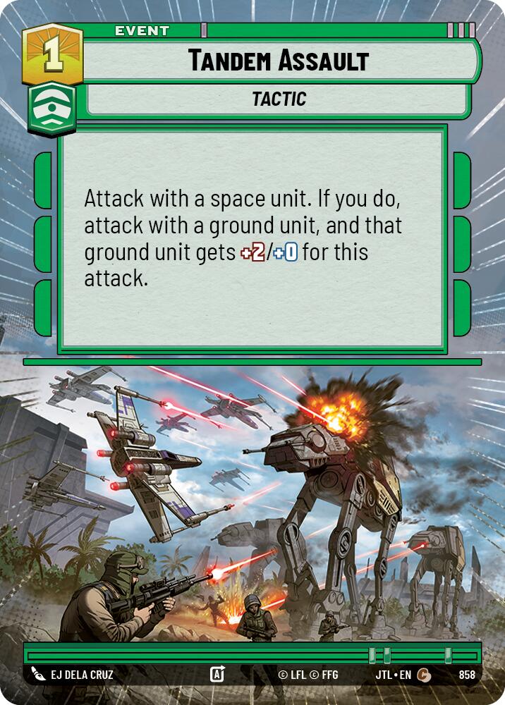 Tandem Assault (Hyperspace Foil) (858) [Jump to Lightspeed]