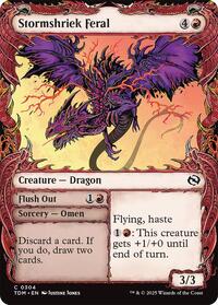 Stormshriek Feral (Showcase) [Tarkir: Dragonstorm]