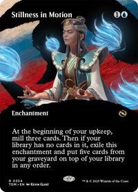 Stillness in Motion (Borderless) [Tarkir: Dragonstorm]
