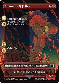 Summon: G.F. Ifrit (Borderless) [FINAL FANTASY]