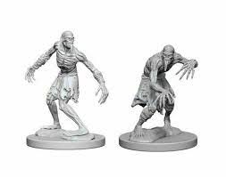 D&D Miniatures (Unpainted) - Monsters/NPCs F-K