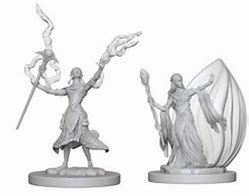 D&D Miniatures (Unpainted) - Player Characters (Wizards)