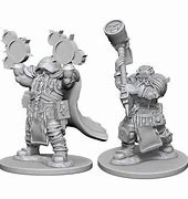 D&D Miniatures (Unpainted) - Player Characters (Clerics)