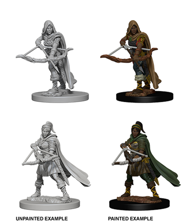 D&D Miniatures (Unpainted) - Player Characters (Rangers)