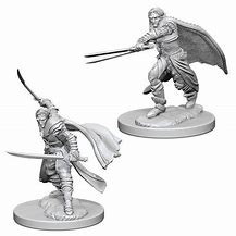 D&D Miniatures (Unpainted) - Player Characters (Rangers)