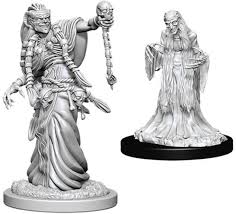 D&D Miniatures (Unpainted) - Monsters/NPCs F-K