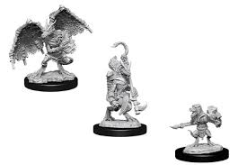 D&D Miniatures (Unpainted) - Monsters/NPCs F-K