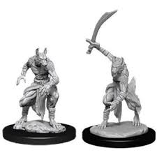 D&D Miniatures (Unpainted) - Monsters/NPCs F-K