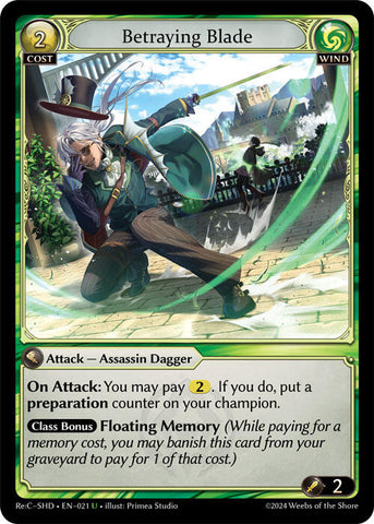 Betraying Blade (021) [Tristan Re:Collection, Shadowdancer Lite]