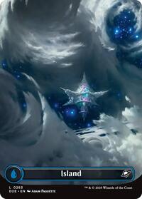 Island (0263) (Borderless) [Edge of Eternities]
